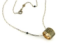 Collana Tuum Donna Tuam in Argento Onice CORIG709BN - CORIG709BN